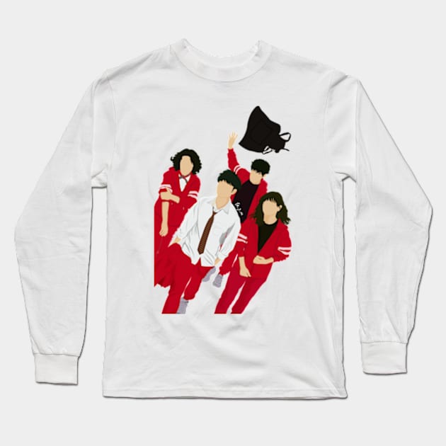 The Uncanny Counter korean Drama Long Sleeve T-Shirt by ayshatazin